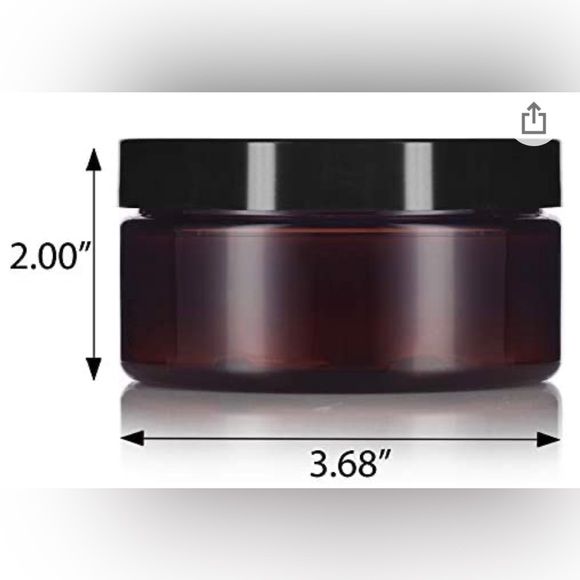 Other - Storage Jars 12 pack Amber